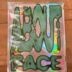 Never Opened Limited Edition About Face Zine